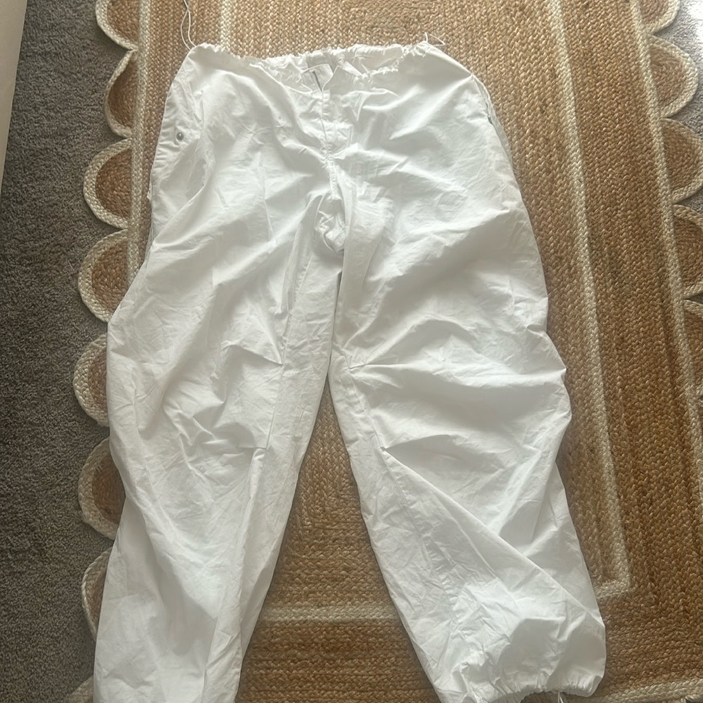 Cargo Loose Pants White size large